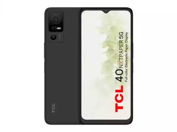 TCL 40 NXTPAPER 5G 6GB 256GB  DS Starlight black no charger