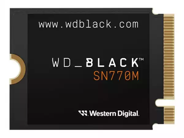WD Black SN770M 500GB M.2 2230 NVMe SSD POWERED BY SANDISK WD Black SN770M 500GB M.2 2230 NVMe SSD POWERED BY SANDISK