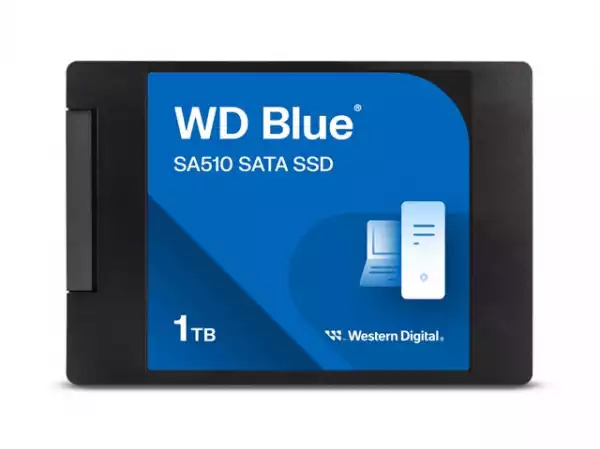 WD Blue SA510 SSD 1TB SATA III 6Gb/s cased 2.5inch 7mm internal single-packed
