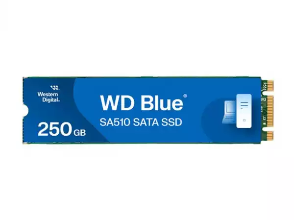 WD Blue SA510 SSD 250GB M.2 2280 SATA III 6Gb/s internal single-packed