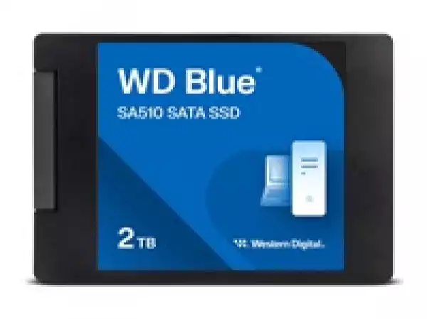 WD Blue SA510 SSD 2TB SATA III 6Gb/s cased 2.5inch 7mm internal single-packed POWERED BY SANDISK