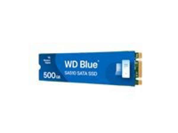 WD Blue SA510 SSD 500GB M.2 2280 SATA III 6Gb/s internal single-packed POWERED BY SANDISK