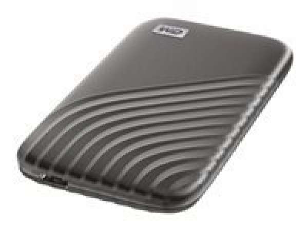 WD 1TB My Passport SSD - Portable SSD, up to 1050MB/s Read and 1000MB/s Write Speeds, USB 3.2 Gen 2 - Space Gray