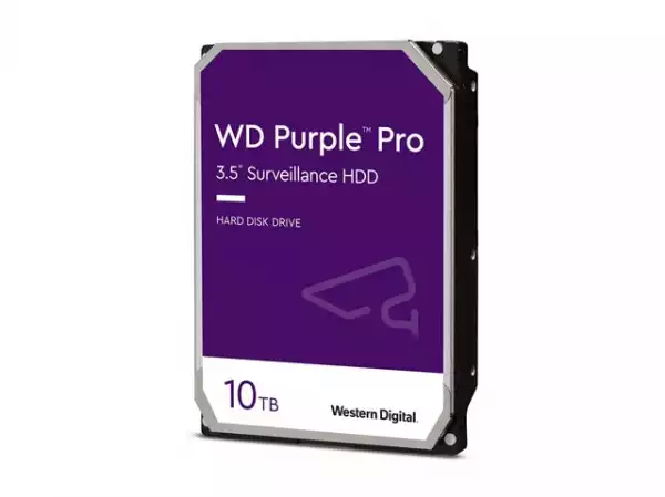 WD Purple Pro 10TB SATA 6Gb/s HDD 3.5inch internal 7200Rpm 256MB Cache 24x7 Bulk