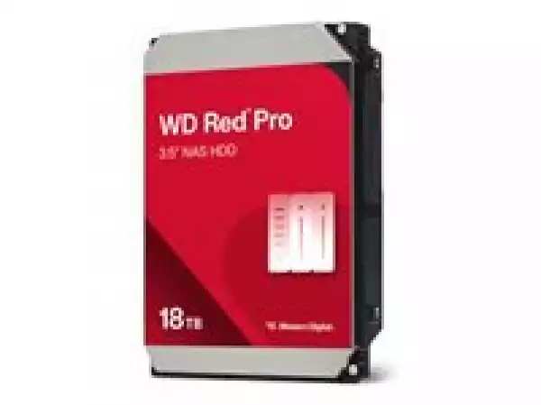 WD Red Pro 18TB 6Gb/s SATA 512MB Cache Internal 3.5inch HDD bulk