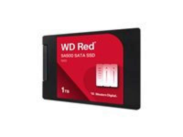 WD Red SSD SA500 NAS 1TB 2.5inch SATA III 6 Gb/s internal single-packed