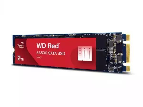WD Red SSD SA500 NAS 2TB SATA III 6Gb/s M.2 2280 internal single-packed