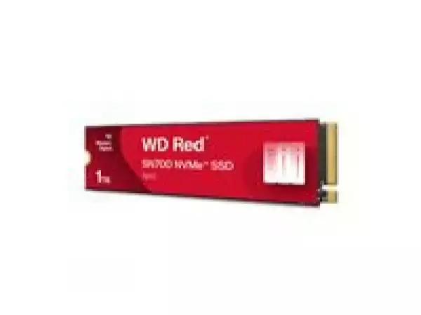 WD Red SSD SN700 NVMe 1TB M.2 2280 PCIe Gen3 8Gb/s internal drive for NAS devices POWERED BY SANDISK