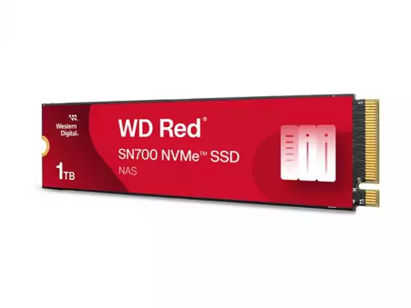 WD Red SSD SN700 NVMe 1TB M.2 2280 PCIe Gen3 8Gb/s internal drive for NAS devices