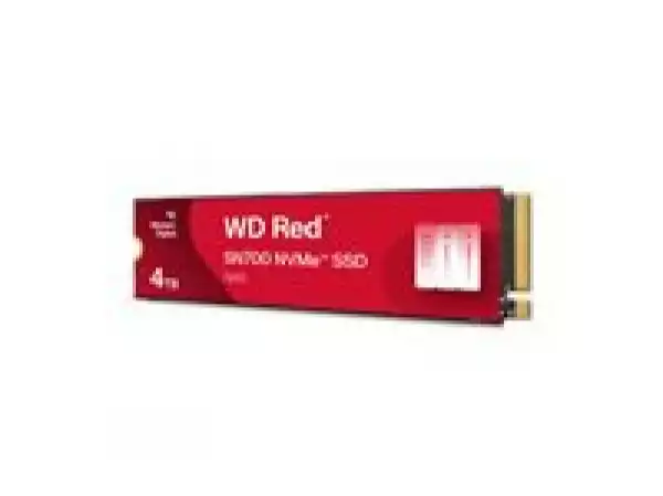 WD Red SSD SN700 NVMe 4TB M.2 2280 PCIe Gen3 8Gb/s internal drive for NAS devices POWERED BY SANDISK