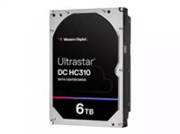WESTERN DIGITAL Ultrastar DC HC310 3.5inch 26.1MM 6000GB 256MB 7200RPM SAS ULTRA 512E TCG P3