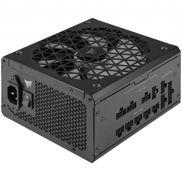 CORSAIR 2025 RMx Shift Series RM850x Shift 850 Watt ATX 3.1 PCIe 5.1 Cybenetics GOLD Certified Shifted Modular PSU