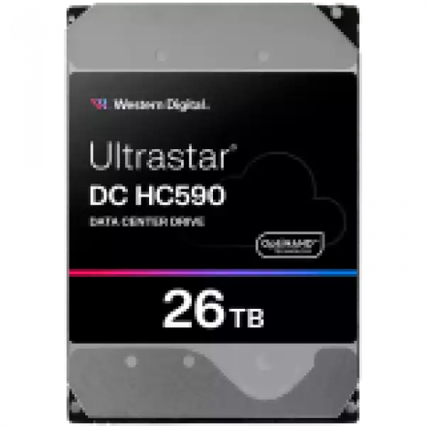 HDD Server WD/HGST ULTRASTAR DC HC590 (3.5’’, 26TB, 512MB, 7200RPM, SATA 6Gb/s, 512E SE NP3) SKU: 0F65672