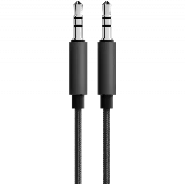 4 Pole Audio Cable Black Anthracite