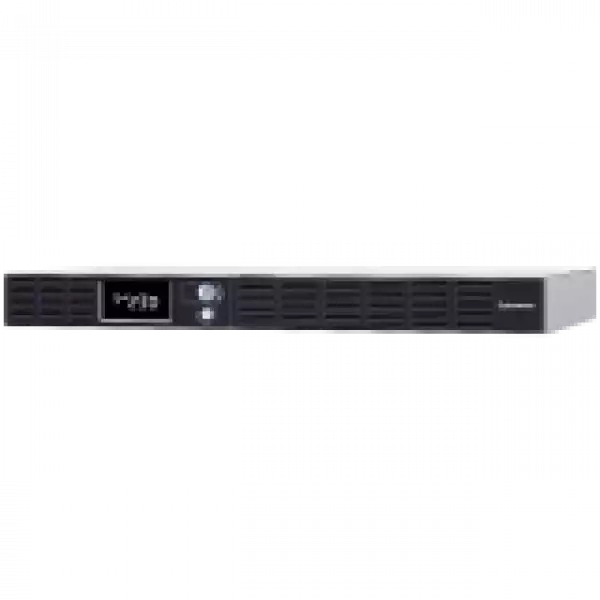 CyberPower 1U Rackmount UPS AVR, 1500VA/900W, Line-Interactive, LCD display, 6x IEC C13, Runtime at 600W ( min ):7min; OR1500ERM1U