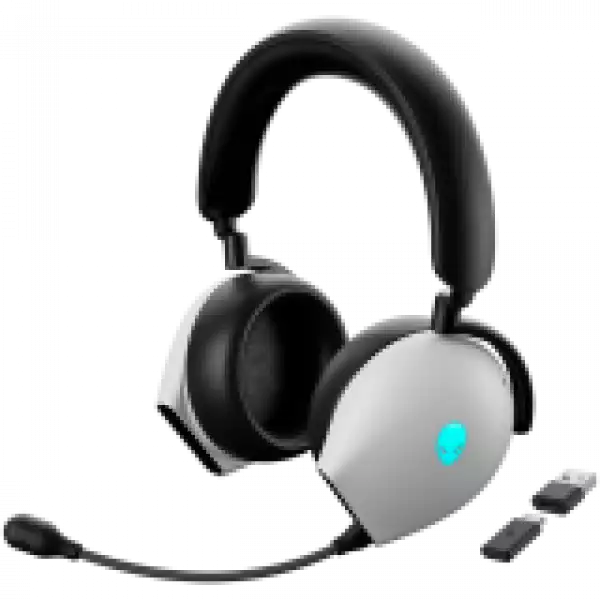 Alienware Tri-Mode Wireless Gaming Headset AW920H (Lunar Light)