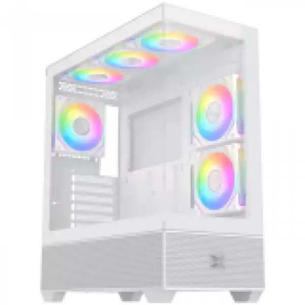 Alphard Arctic (WH,EATX,U3x1&U2x2,Front&Left TG,5PCS G20A Arctic Reverse&1PC G20A Arctic,ARGB Remote Control Box)