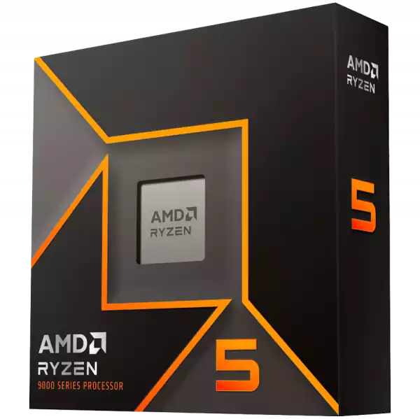AMD Ryzen 5 9600X 6C/12T (3.9GHz / 5.4GHz Boost, 32MB, 65W, AM5)