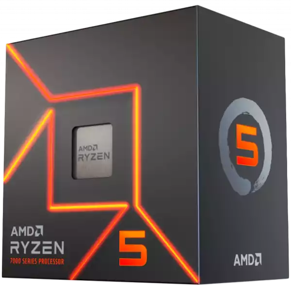 AMD CPU Desktop Ryzen 5 6C/12T 7400 (4.3GHz,22MB,65W,AM5) MPK, with Radeon Graphics and Wraith Stealth Cooler AMD CPU Desktop Ryzen 5 6C/12T 7400 (4.3GHz,22MB,65W,AM5) MPK, with Radeon Graphics and Wraith Stealth Cooler
