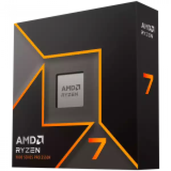 AMD CPU Desktop Ryzen 7 8/16T 9700X (3.8GHz/5.5GHz,40MB,65W,AM5) box, with Radeon Graphics