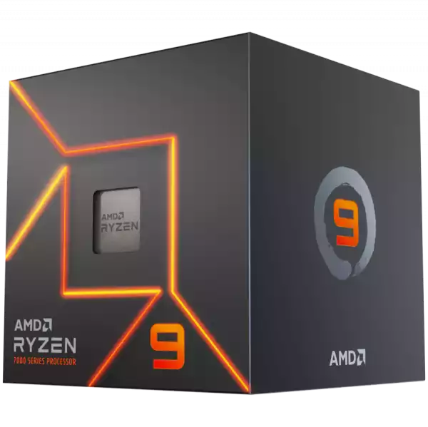 AMD CPU Desktop Ryzen 9 12C/24T 7900 (5.4GHz Max Boost,76MB,65W,AM5) box, with Radeon Graphics and Wraith Prism Cooler AMD CPU Desktop Ryzen 9 12C/24T 7900 (5.4GHz Max Boost,76MB,65W,AM5) box, with Radeon Graphics and Wraith Prism Cooler