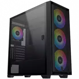 Xigmatek Anubis Pro 4FX EN40788, E-ATX/ATX/M-ATX/MINI ITX, 1x USB 3.0, 2x USB 2.0, HD Audio, Left Magnetic TG, 3PCS 140mm X40A & 1PC 120mm X20A & Galaxy II Fan Control Box & Remote