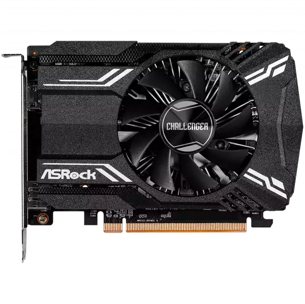 ASROCK Video Card AMD Radeon RX6400 Challenger ITX 4GB, GDDR6 64 bit, 1xHDMI, 1xDP 1.4, recomended PSU 350W.