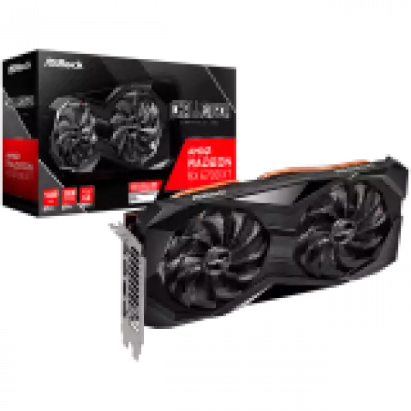 Asrock AMD Radeon RX6700XT Challenger D 12G, GDDR6 192 bit, 1xHDMI, 3xDP 1.4, power 2x8 pin, recomended PSU 650W. Asrock AMD Radeon RX6700XT Challenger D 12G, GDDR6 192 bit, 1xHDMI, 3xDP 1.4, power 2x8 pin, recomended PSU 650W.