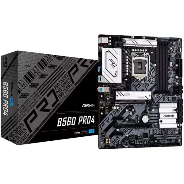 ASROCK MB Desktop B660M Pro RS (S1700, B660M, 4xDDR4, 2x PCIe x16, 1x PCIe 3x1, 4xSATA, 2xM.2 PCIe, 7x USB 3.2, 6x USB 2.0, DP, HDMI, GLAN, mATX) Retail.