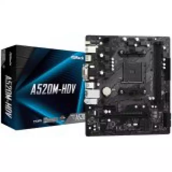 ASROCK A520-HDV mATX AM4 DDR4 ASROCK A520-HDV mATX AM4 DDR4