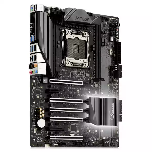 ASROCK Main Board Desktop iX299 (S2066, 4xDDR4, 5xPCIE3.0,1xPCIx1, SATA III,2xM.2,Raid,GLAN,USB3.1) ATX retail