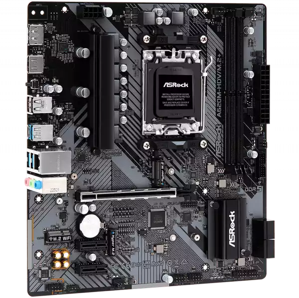 ASROCK MB A620 AM5 2 x DDR5 1 x HDMI 1 x DisplayPort 2 x M.2 4 x SATA3 Micro ATX