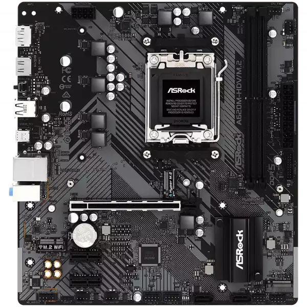 ASROCK A620M-HDV/M.2 mATX AM5 DDR5
