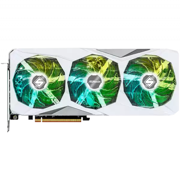 Asrock Video Card AMD Radeon RX7800XT Steel Legend 16GB OC, GDDR6, 256-bit, 3x DisplayPort 2.1, 1x HDMI 2.1, 2x 8-pin Power Connectors, Recommended PSU 800W