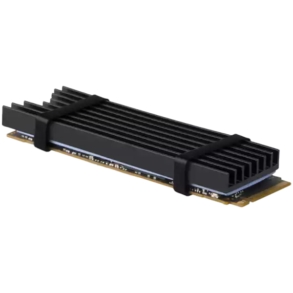 AXAGON CLR-M2L6 passive - M.2 SSD, 80mm SSD, ALU body, silicone thermal pads, height 6mm