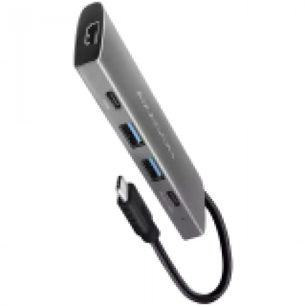 AXAGON HMC-5H USB-C 3.2 Gen 1 hub, 3x USB-A, 4K HDMI, PD 100W, 100cm USB-C cable