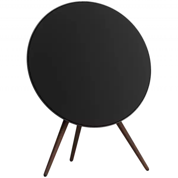 Beosound A9 5th Gen Speaker Black Anthracite (Back Black/Cover Black/Legs Dark Oak)