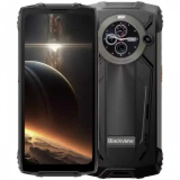 Blackview Rugged BV8200 LTE 6.5-inch FHD+IPS 1080x2400 120Hz Corning 3th + 1.3-inch 360x360 12+256GB MT8781 Octa-core 2.2GHz 8800mAh NO Charger CAM Front 32MP Rear 50+13MP IP68/IP69K/MIL-STD-810H NFC Fingerprint  Black