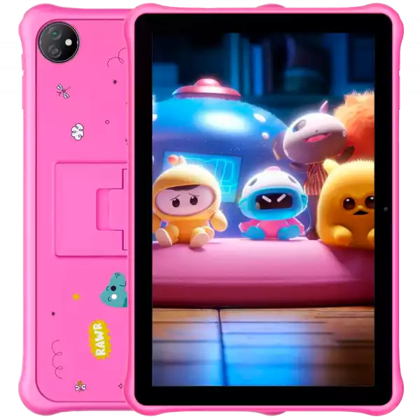 Blackview Tab 30 Kids 2GB/64GB, 10.1-inch HD+ 800x1280 IPS, Quad-core, 2MP Front/5MP Back Camera, Battery 5100mAh, Type-C, WiFi 6,  Android 13, SD card slot, Pink