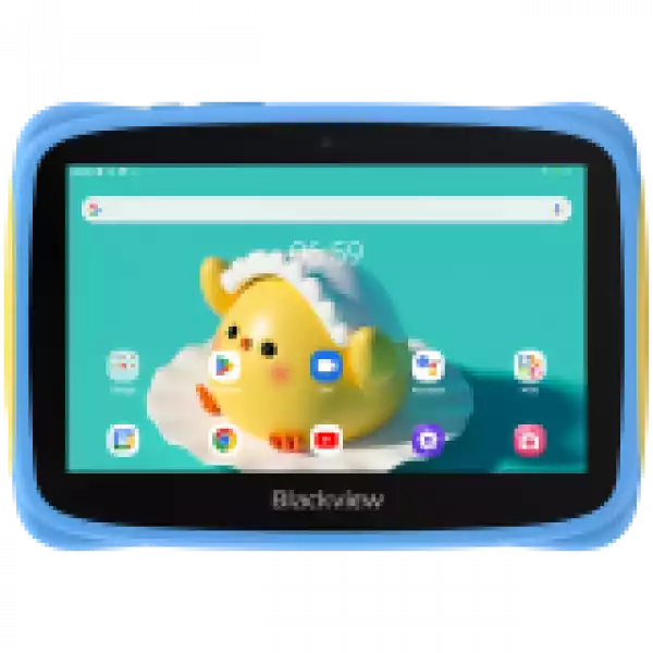 Blackview Tab 3 Kids, Blue, 7-inch HD 1024*600, 7731E Quad-core 1.3GHz, Front 0.3MP; Rear 2MP Camera, 2GB/32GB, 3280mAh battery, Doke 3.0 Go (Android 13), WiFi version, 802.11 b/g/n(2.4GHz), Bluetooth