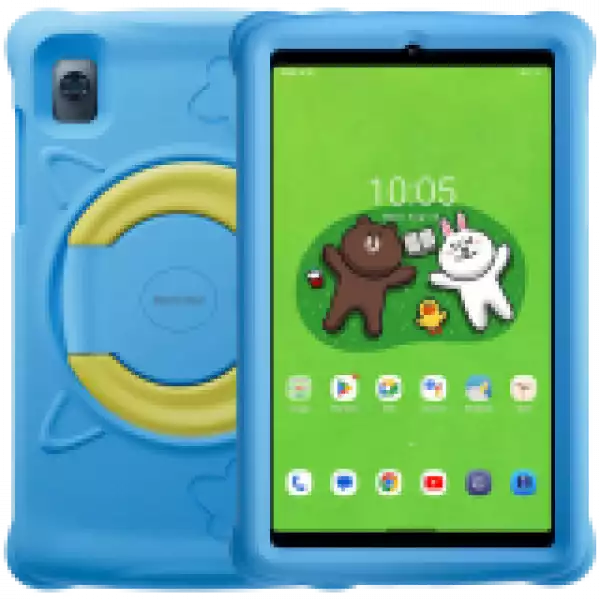 Blackview Tab 60 Kids, 8.68inch WXGA+ 800*1340, T606 Octa-core 1.6GHz, Front 5MP; Rear 8MP camera, memory 4GB/128GB, 6050mAh battery, Android 13, Support Dual SIM card, 802.11 a/b/g/n/ac(2.4/5GHz),Blue