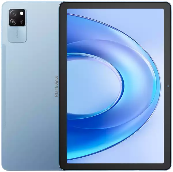 Blackview Tab 60 Pro LTE 4GB/128GB, 10.1-inch HD+ 800x1280 IPS LCD, Octa-core T606 1.6GHz, 5MP Front/8MP Back Camera, Battery 7000mAh, NO Charging USB Type-C, Android 15, SD card slot, Blue