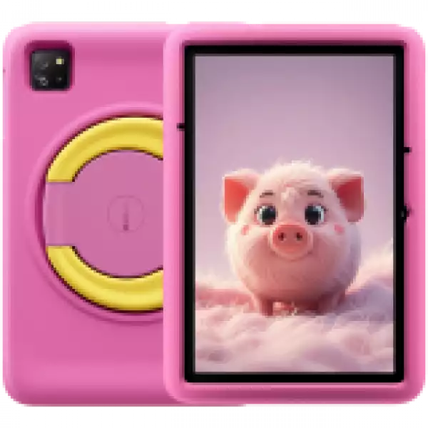 Blackview Tab A6 Kids, tablet, 10.1-inch 800*1280 HD+ IPS, A523 Octa-core 1.8GHz, 4GB + 128GB, 5100mAh; WiFi, 5MP Front/8MP Rear camera, Android 14, Rose Pink