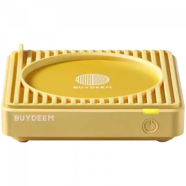 BUYDEEM Mug/coffee warmer, model OA2001, color Mellow Yellow BUYDEEM Mug/coffee warmer, model OA2001, color Mellow Yellow