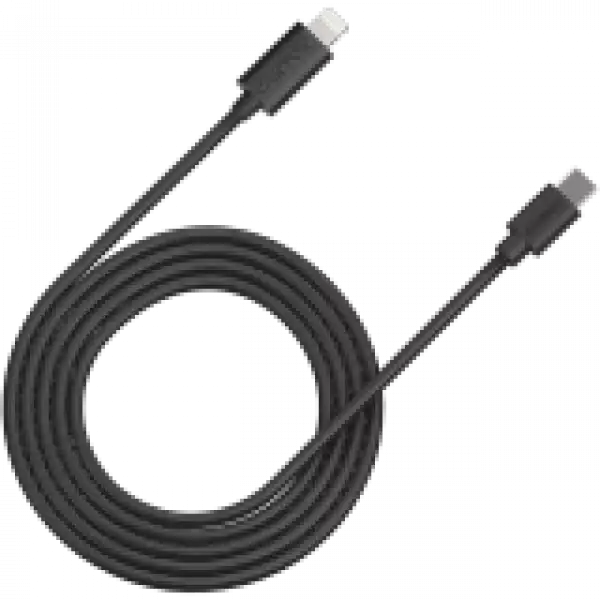 CANYON cable CFI-12 USB-C to Lightning 20W 2m Black