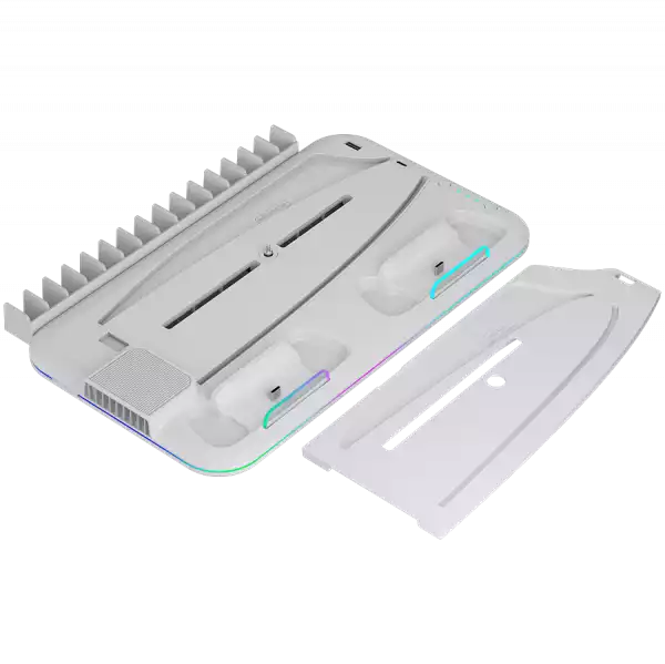 CANYON cooling stand CS-51 RGB PS5 Slim/DE Charge White