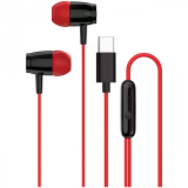 CANYON headphones SEP-5 TYPE-C Red CANYON headphones SEP-5 TYPE-C Red