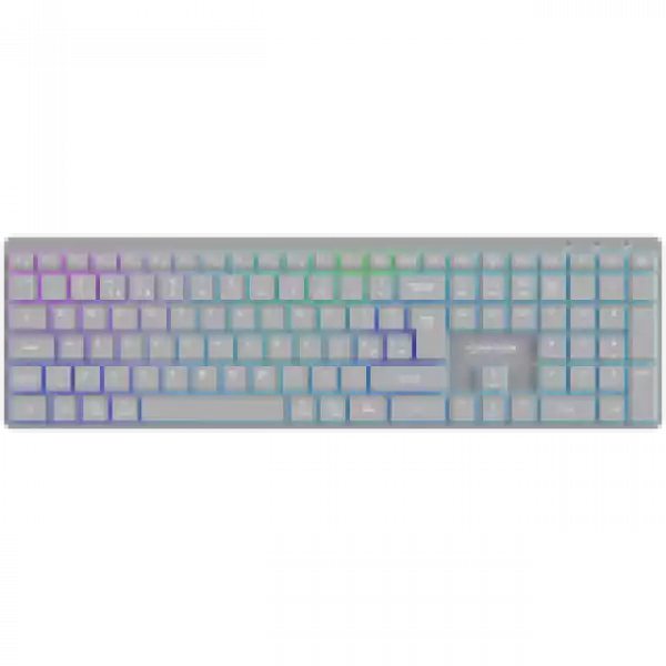 CANYON keyboard HKB-W11 UK/US RGB Dual Mode Wireless Grey