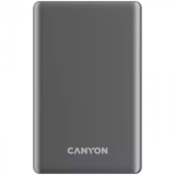 CANYON power bank OnPower 510 slim Magnetic 10000 mAh PD20W Dark Grey