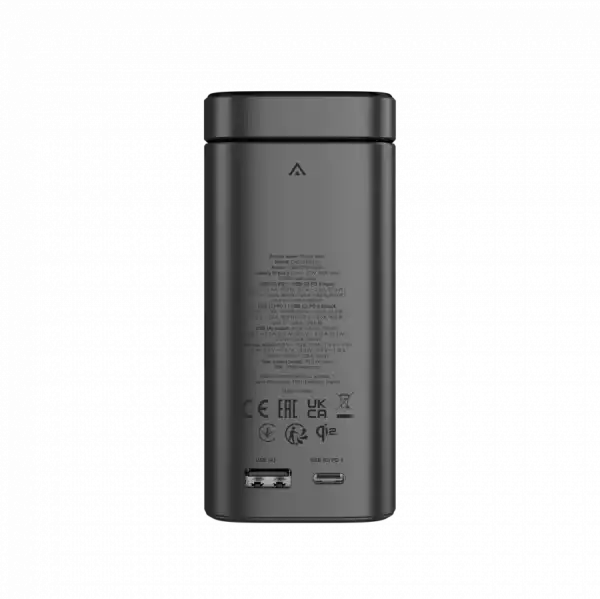 CANYON Qi2 magnetic power bank OnPower 150 15000mAh Aluminium Dark grey CANYON Qi2 magnetic power bank OnPower 150 15000mAh Aluminium Dark grey